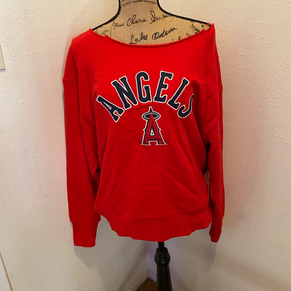Off the Shoulder Angels Sweater